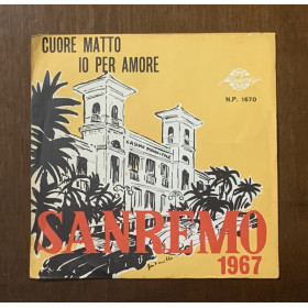 Marco Antony Vinile 7" 45 giri Cuore Matto / Io Per Amore / NP1670 Nuovo Marco Antony Vinile 7" 45 giri Cuore Matto / Io Per Amore / NP1670 Nuovo