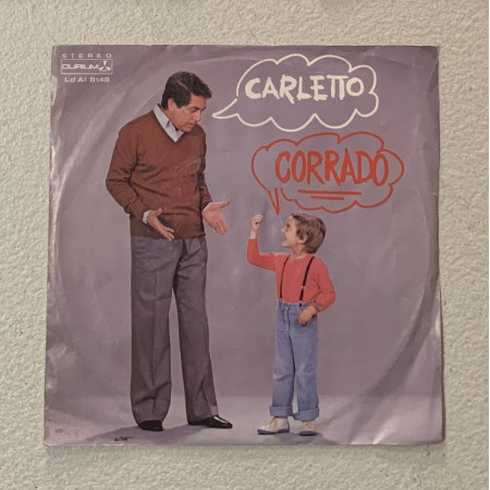 Corrado Vinile 7" 45 giri Carletto / Durium – LdAI8148 Nuovo