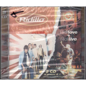 Ridillo 2 CD Ridillove + Ridillive / Best Sound Sigillato 0731455983722 Ridillo 2 CD Ridillove + Ridillive Nuovo Sigillato 0731455983722