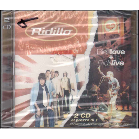 Ridillo 2 CD Ridillove + Ridillive Nuovo Sigillato 0731455983722