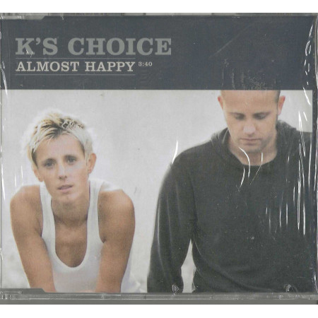 K's Choice CD'S Singolo Almost Happy / Double T Music – 6698182 Sigillato