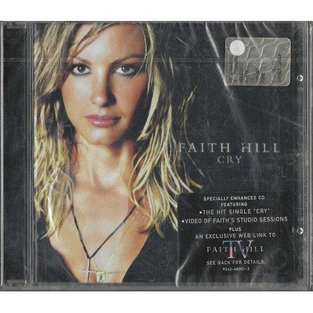 Faith Hill CD Cry / Warner Bros – 9362480012 Sigillato