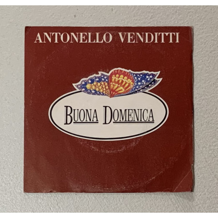 Antonello Venditti Vinile 7" 45 giri Buona Domenica / Mezzanotte / 6025242 Nuovo