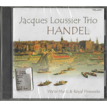 Jacques Loussier Trio CD Water Music & Royal Fireworks / Telarc – CD83544 Sigillato