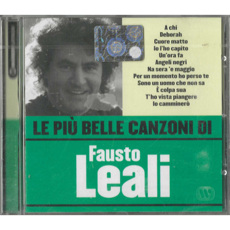 Fausto Leali CD Le Più Belle Canzoni Di Fausto Leali / Warner – 5050467966857 Sigillato