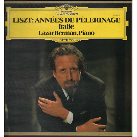 Franz Liszt Lazar Berman ‎Lp Années de Pelerinage Italie Deutsche DG Nuovo