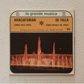 Khaciaturian, De Falla Vinile 7" 45 giri Danza Delle Spade / Danza Rituale Del Fuoco Nuovo Khaciaturian, De Falla Vinile 7" 45 giri Danza Delle Spade / Danza Rituale Del Fuoco Nuovo