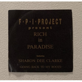 FPI Project Vinile 7&quot; 45 giri Rich In Paradise &quot;Going Back To My Roots&quot; Nuovo