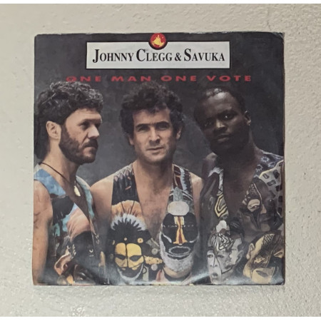 Johnny Clegg & Savuka Vinile 7" 45 giri One 'Man, One Vote / Vezandlebe Nuovo