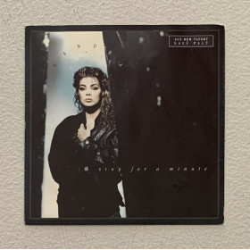 Sandra Vinile 7" 45 giri Stop For A Minute / Two Lovers Tonight Nuovo