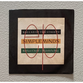 Simple Minds Vinile 7" 45 giri Ballad Of The Streets / Virgin – SMX3 Nuovo Simple Minds Vinile 7" 45 giri Ballad Of The Streets / Virgin – SMX3 Nuovo