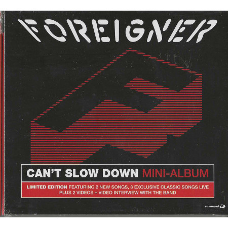 Foreigner CD Can't Slow Down / Ear Music – 0203235ERE Sigillato