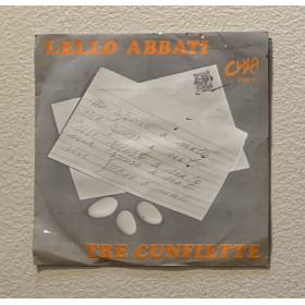 Lello Abbati Vinile 7" 45 giri Tre Cunfiette / Te Faie 'O Trucco Nuovo Lello Abbati Vinile 7" 45 giri Tre Cunfiette / Te Faie 'O Trucco Nuovo