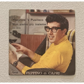 Peppino Di Capri Vinile 7" 45 giri Piscatore 'E Pusilleco / Non Siamo Più Insieme Nuovo Peppino Di Capri Vinile 7" 45 giri Piscatore 'E Pusilleco / Non Siamo Più Insieme Nuovo