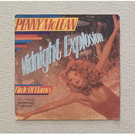 Penny McLean Vinile 7" 45 giri Midnight Explosion / Circle Of Flames Nuovo