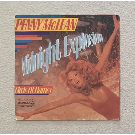 Penny McLean Vinile 7" 45 giri Midnight Explosion / Circle Of Flames Nuovo