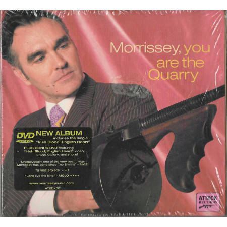 Morrissey CD / DVD You Are The Quarry / Attack Records – ATKDX001 Sigillato