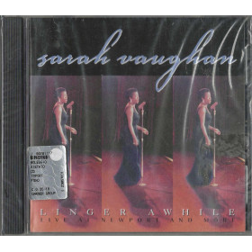 Sarah Vaughan CD Linger Awhile, Live At Newport / Pablo – PACD23121442 Sigillato Sarah Vaughan CD Linger Awhile, Live At Newport / Pablo – PACD23121442 Sigillato