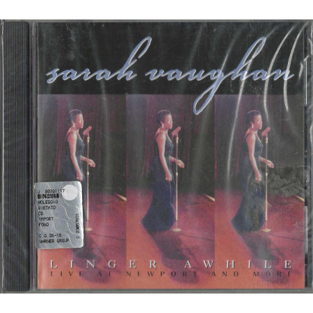 Sarah Vaughan CD Linger Awhile, Live At Newport / Pablo – PACD23121442 Sigillato