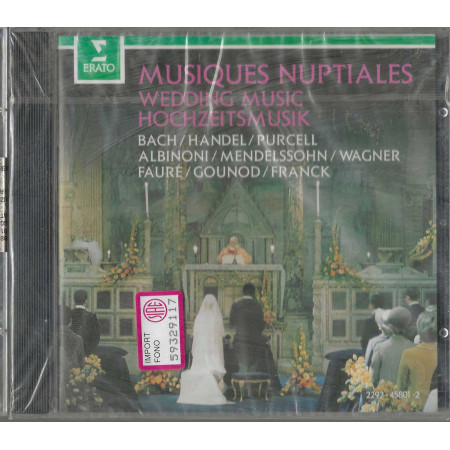 Bach, Handel, Purcell CD Musiques Nuptiales / Erato – 2292458012 Sigillato