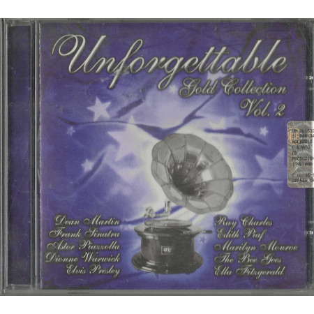 Various CD Unforgettable Gold Co V.2  / Warner Music –MDCMP021 Sigillato