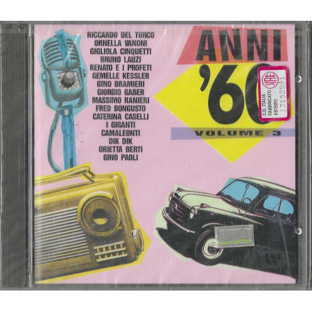 Various CD Anni '60 Vol. 3 / CGD – 9031773962 Sigillato
