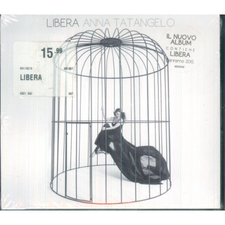 Anna Tatangelo CD Libera / GGD Productions – 88875070902 Sigillato
