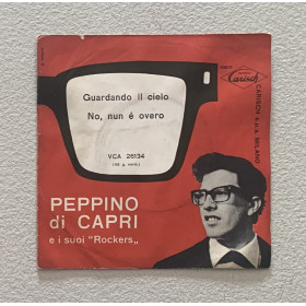 Peppino Di Capri E I Suoi Rockers Vinile 7" 45 giri Guardando Il Cielo / No, Nun È Overo Nuovo Peppino Di Capri E I Suoi Rockers Vinile 7" 45 giri Guardando Il Cielo / No, Nun È Overo Nuovo
