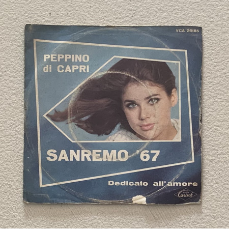Peppino Di Capri Vinile 7" 45 giri Dedicato All'Amore / Dillo A Tuo Padre Nuovo