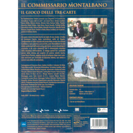 Il commissario Montalbano. Il gioco delle tre carte DVD Sigillato 8032442213740