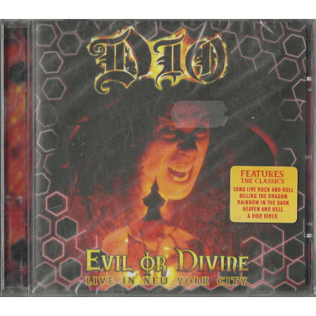 Dio CD Evil Or Divine: Live In New York City /	Spitfire – SPITCD253 Sigillato