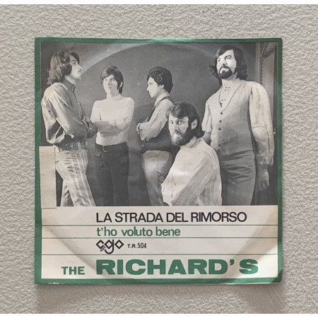 The Richard's Vinile 7" 45 giri La Strada Del Rimorso / T'Ho Voluto Bene Nuovo