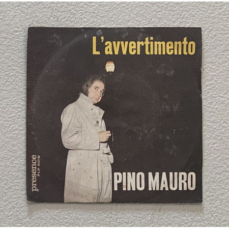 Pino Mauro Vinile 7" 45 giri L'Avvertimento / Tressette Tragico Nuovo