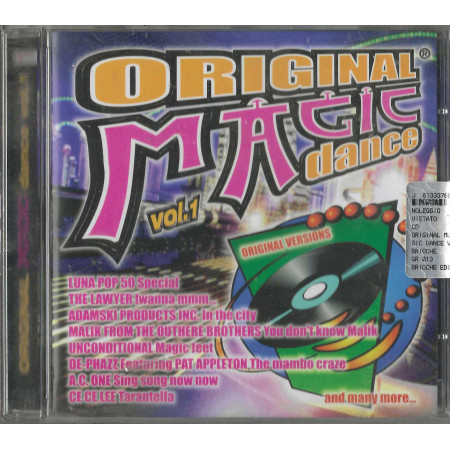 Various CD Original Magic Dance Vol. 1 / Brioche Edizioni – GRCD013 Sigillato