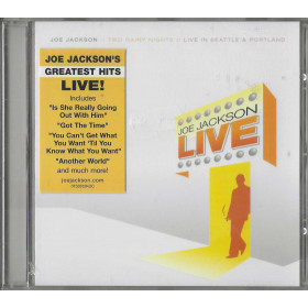 Joe Jackson CD Two Rainy Nights : Live In Seattle / Edel – 0153532KOC Sigillato Joe Jackson CD Two Rainy Nights : Live In Seattle / Edel – 0153532KOC Sigillato