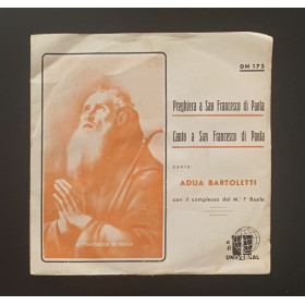 Complesso Basile, Adua Bartoletti Vinile 7" 45 giri Preghiera A San Francesco Di Paola Nuovo Complesso Basile, Adua Bartoletti Vinile 7" 45 giri Preghiera A San Francesco Di Paola Nuovo