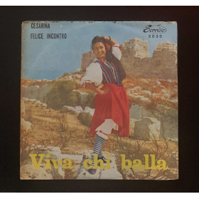 Privitera E Il Suo Complesso Vinile 7" 45 giri Viva Chi Balla / 2030 Nuovo