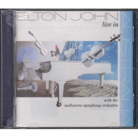 Elton John With The Melbourne Symphony Or CD Live In Australia Sig 0731455847727