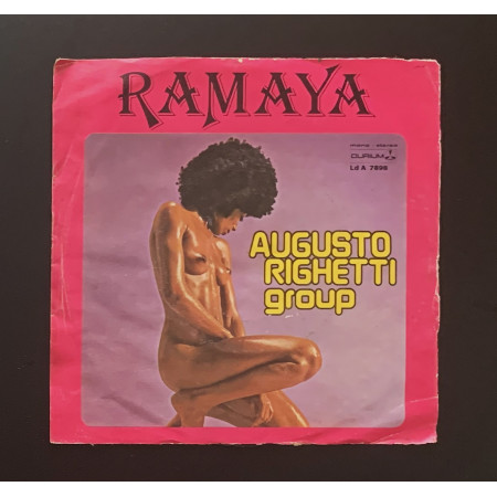 Augusto Righetti Group Vinile 7" 45 giri Ramaya / Wendy / LDA7898 Nuovo