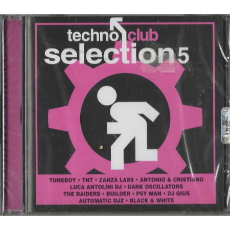 Various ‎CD Techno Club Selection 5 / Atlantis – ATL2392 Sigillato