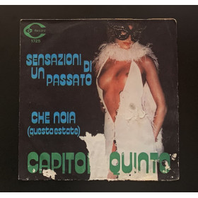 Capitolo Quinto Vinile 7" 45 giri Sensazioni Di Un Passato / Che Noia Nuovo Capitolo Quinto Vinile 7" 45 giri Sensazioni Di Un Passato / Che Noia Nuovo
