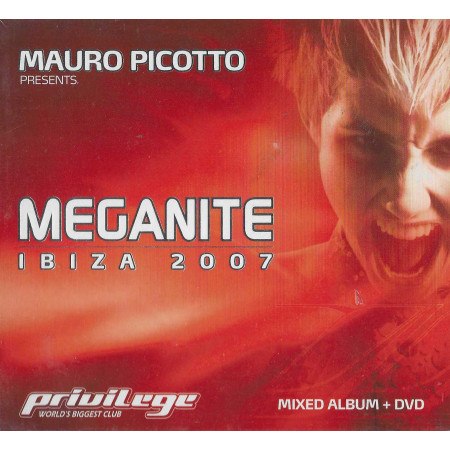 Mauro Picotto ‎CD / DVD Meganite Ibiza 2007 / Bakerloo – JVM0207 Sigillato