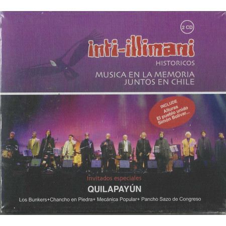 Inti Illimani Histórico ‎CD / Musica En La Memoria Juntos En Chile / Sigillato