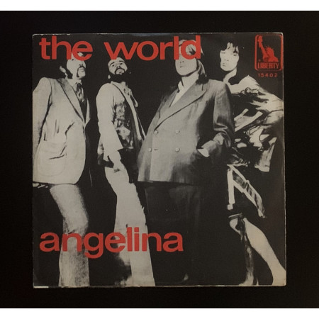 The World Vinile 7" 45 giri Angelina / Come Out Into The Open Nuovo