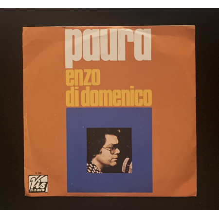 Enzo Di Domenico Vinile 7" 45 giri Paura / Preghiera / Vis Radio – V02 Nuovo