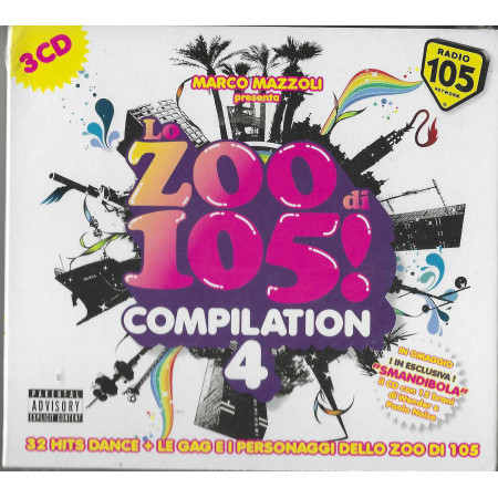 Various CD Lo Zoo Di 105 Compilation 4 / Radio Studio – ZOO0043CD Sigillato