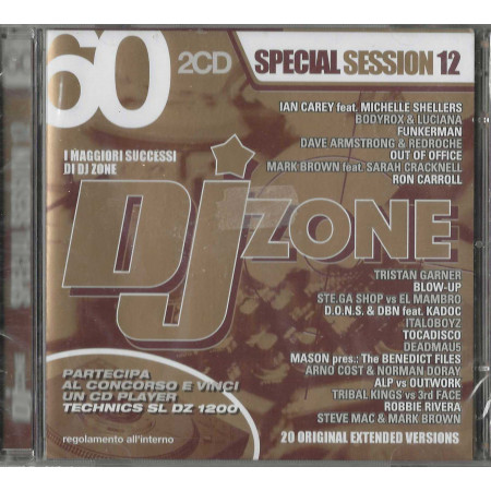 Various CD DJ Zone 60 - Special Session 12 / TIME – DJZ060CDDP Sigillato