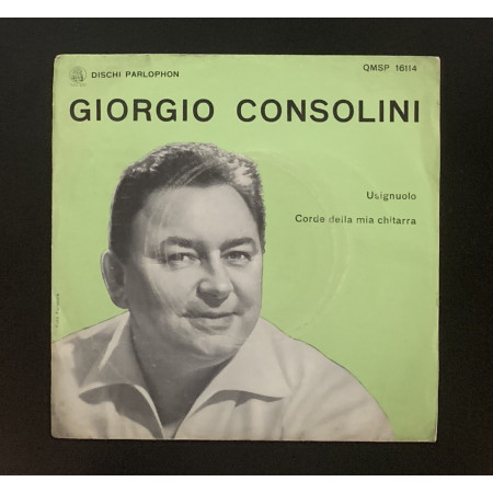 Giorgio Consolini Vinile 7" 45 giri Usignuolo / Corde Della Mia Chitarra Nuovo