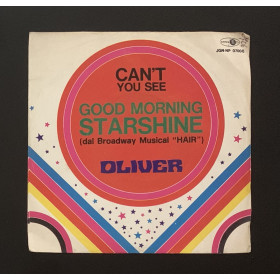 Oliver Vinile 7" 45 giri Good Morning Starshine / Can't You See Nuovo Oliver Vinile 7" 45 giri Good Morning Starshine / Can't You See Nuovo