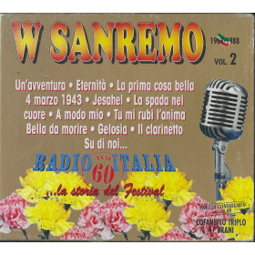 Various CD W Sanremo 1969-1988 - Vol. 2 / Duck Record – 8012958280023 Sigillato Various CD W Sanremo 1969-1988 - Vol. 2 / Duck Record – 8012958280023 Sigillato